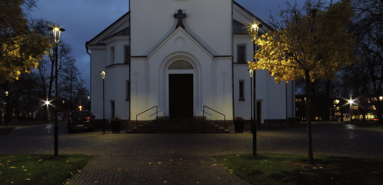 Värnamo kyrkogårdar Antikvarisk medverkan i samband med ny belysning på kyrkogårdar Värnamo stad i Värnamo