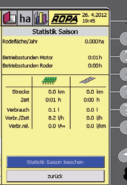 6 Drift 6.3.4.3 Uppdragshanteringens arbetssätt Med uppdragshanteringen sparas en säsongs alla uppdrag i färgterminalen.