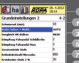 mini-joysticken (1) dras tillbaka.