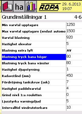 Rekommendation: Använd endast denna funktion när så verkligen krävs. För att stänga av automatiken väljs alternativet "FRÅN" (standardinställning). 0602630D 0602630D 06002620D 6.12.