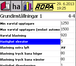 Vid utfällning av elevatorn är det viktigt att se till att de båda tankanslutningsbyglarna fälls ut tillsammans med elevatorn.