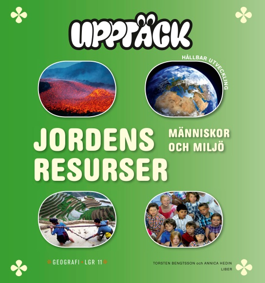 EXTRAMATERIAL Begreppslista på arabiska till Upptäck Geografi Jordens resurser Lgr 11 Extramaterialet består av centrala begrepp i geografi kopplade till varje kapitel i grundboken Upptäck Geografi