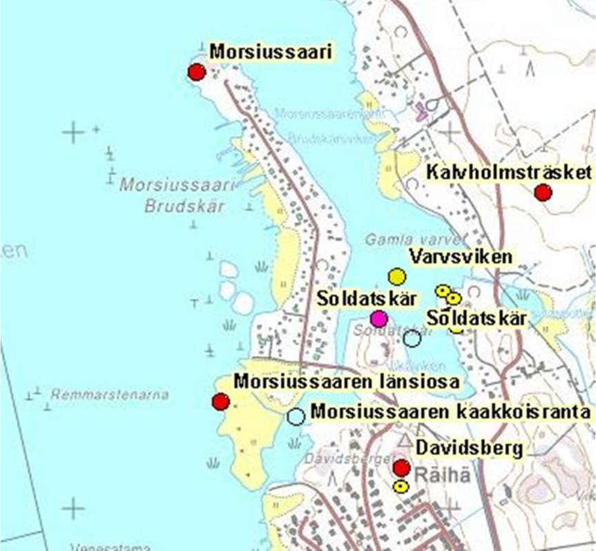 3.3.2 ÖVERSVÄMNINGSOMRÅDEN Statens tekniska forskningscentral (VTT) har i sin rapport (2008) "Kokkolan Vanhansatamanlahden yleiskaavan ilmastovaikutukset" bedömt konsekvenserna av den generalplan som