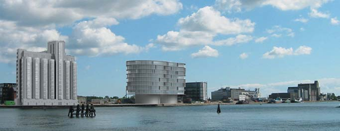 Underjordisk avfallshantering förbättrar boendekvalitén Med fokus på boendekvalitén byggs i Köpenhamns hamn ett nytt bostadsområde där attraktivitet, komfort och miljö är tongivande.