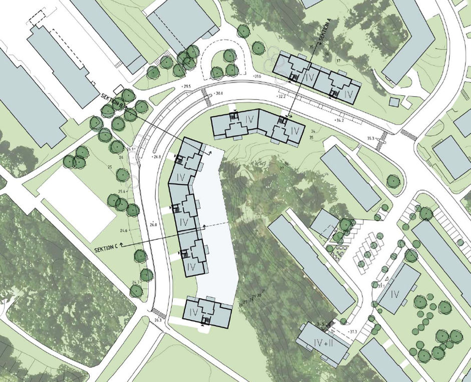 7 (9) S-Dp 2008-14804-54 I samband med projektet kommer Bastuhagsvägen att byggas om. Gångvägar som går genom området idag kommer flyttas så att de går längsmed Bastuhagsvägen.