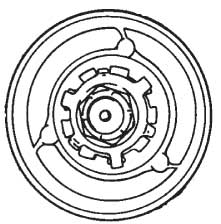 UNDERHÅLL b c d e f 3223 - Propellermutter d - Propeller b - Propellermutterbrick e - Utbytbr drivhyls c - Bkre trycknv f - Främre trycknv 10.