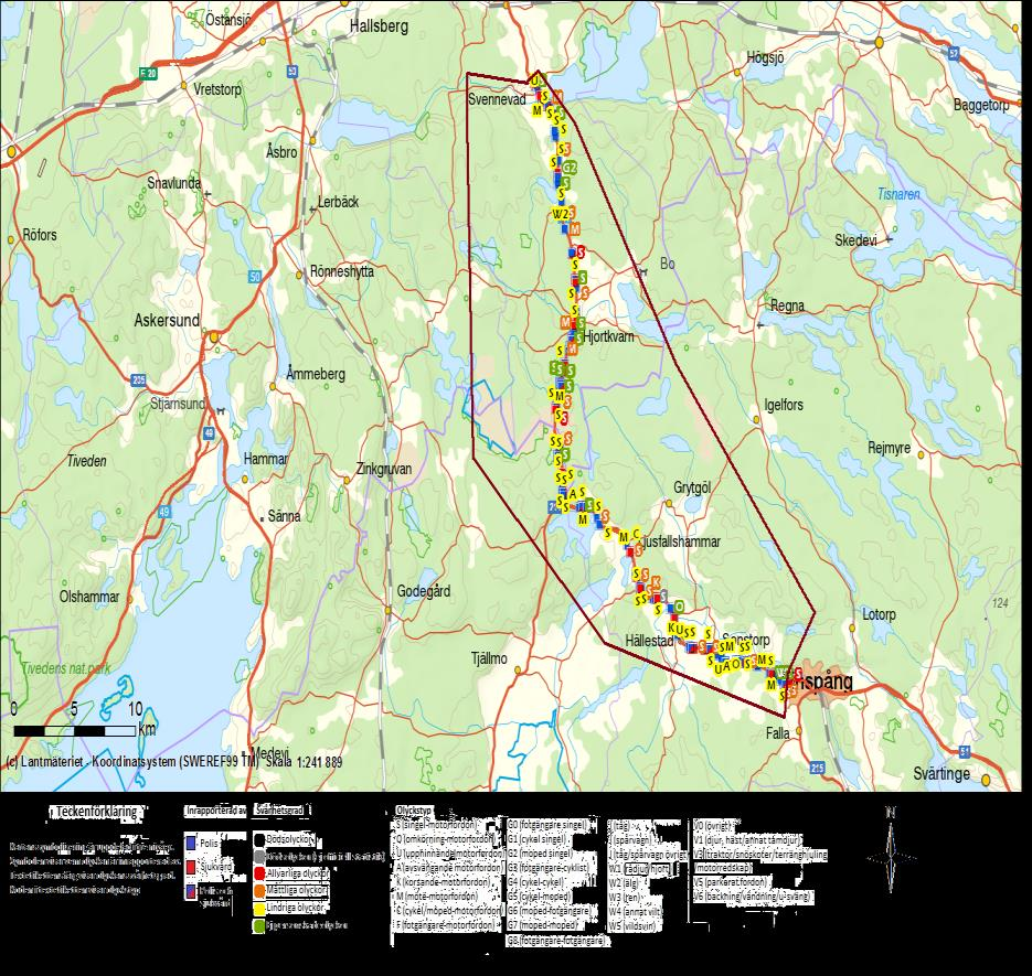 Behov av ÅVS/Utredning Rv 32 Mjölby-Boxholm-Sommen Rv 34 Borensberg-St Sjögestad Rv 35 Rödsten-Åtvidaberg Lv 206 Vadstena-Skänninge, inkl kollåtgärder i Fivelstad