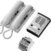 PORTTELEFON PORTTELEFONKIT 24 430 010 885G 1 299 Enhetsförpackning 1 knapp. 1 vit porttelefon, 1 utanpåliggande lågprofilpanel samt trafo.