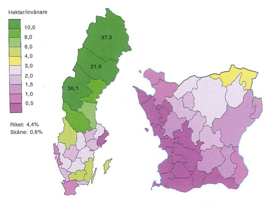 Råder brist? Tillgång och tillgänglighet SCB mängd urban natur minskar Kvalitet viktigare än kvantitet?