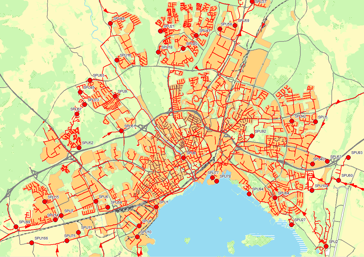 Bilaga 10, Ledningsnät Norra Västerås.