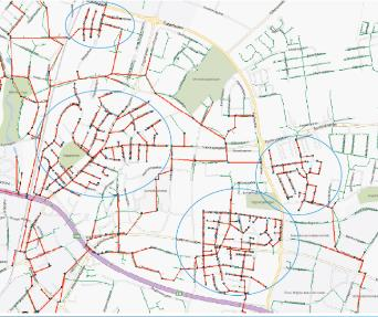 Västerås. 2 Utförda åtgärder 2014 2.2 Större projekt Delområde Malmaberg 2010 utförde DHI modelleringar av tillskottsvattnet i Västerås spillvattennät.