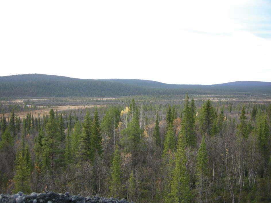 NORRBOTTENS MUSEUM DNR 37-21 Inledning Bakgrund Norrbottens museum utförde mellan den 27 och 3 september 21 en arkeologisk inventering på berget Mertainen i Kiruna kommun.