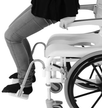 VARNING SITT INTE PÅ SÅ 10 CM SEAT SOM STULEN TILL TIPPING FRAMTIDEN STÅ INTE PÅ FODPLATTORNA Artkl. Nr. 310216/310217 Max. belastning 125 kg OBS!