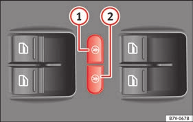 Funktion Stänga skjutdörren elektriskt. Observera Nödvändiga åtgärder Tryck bild 135 knappen på instrumentbrädan, på fjärrkontrollen i nyckeln och på insidan av skjutdörren.
