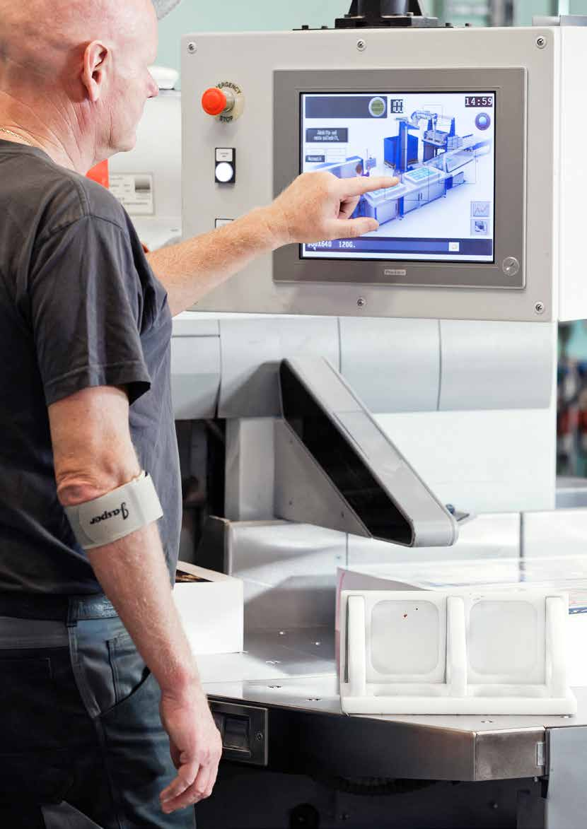 1 Revolutionera arkdelningen med robotautomation Med Yaskawa Levanto försvinner tunga lyft