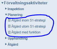 Den kortsiktiga planeringen syftar till att beskriva medelsbehov och utarbeta förvaltningsoch verksamhetsplaner för konstruktioner oavsett om det är åtgärder eller funktion som upphandlas.