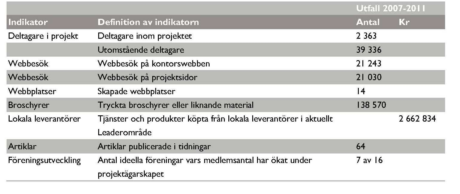 Värdet av LEADER för