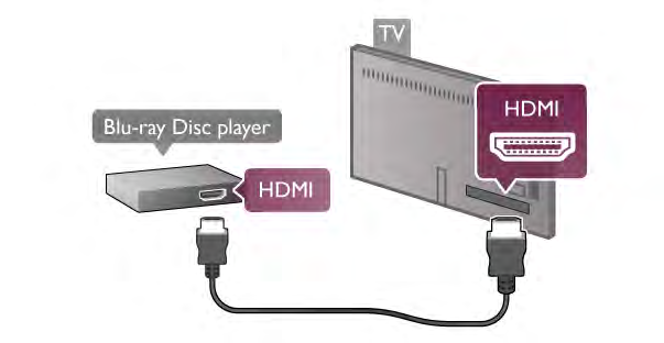 Ställ in Ljudutgångsformat genom att trycka på h, välja S Inställningar och trycka på OK. Välj TV-inställningar > Ljud > Ljudutgångsformat.