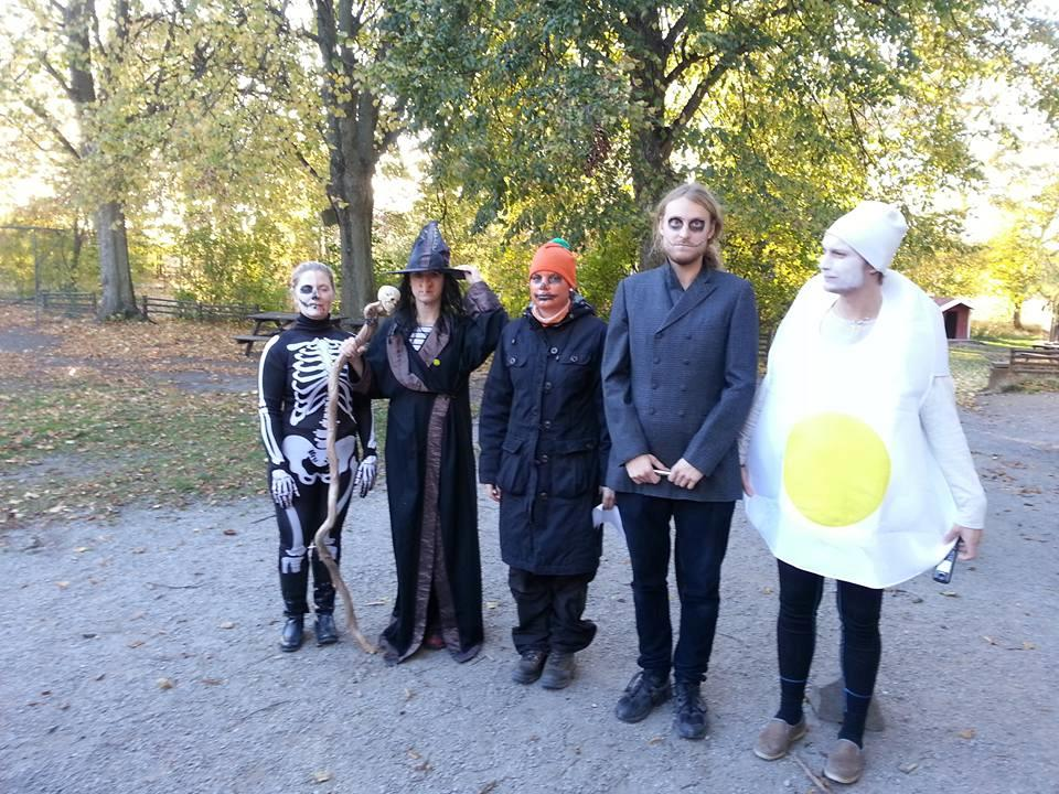 Nallefest på Linsbo Spökfest på fritids Dessa snyggingar var redo