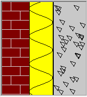 140 mm Mineral wool: 100 mm Brick façade: 120 mm 0.