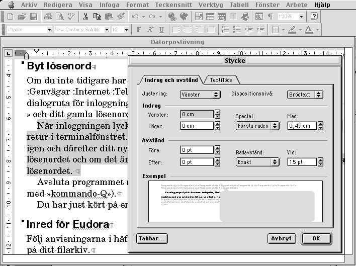 IPLab, Nada, KTH och SU 12 maj 2001 1 Tentamen i, NA1060, lördagen den 12 maj 2000 kl 8 13 med lösningsidéer Hjälpmedel: räknedosa Fråga om något verkar oklart.