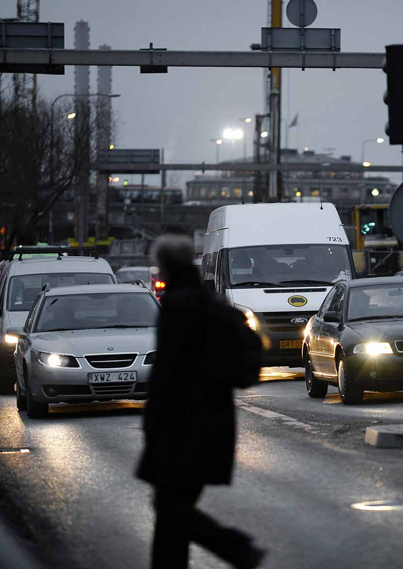 Olyckor 2013 var det 358 fotgängare i Stockholm som skadades i kollision med någon typ av fordon. Tre av dessa personer dog på grund av kollisionen.