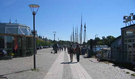 Stadens offentliga rum ger förutsättningar för att alla invånare och besökare ska kunna, vilja, veta och våga gå.