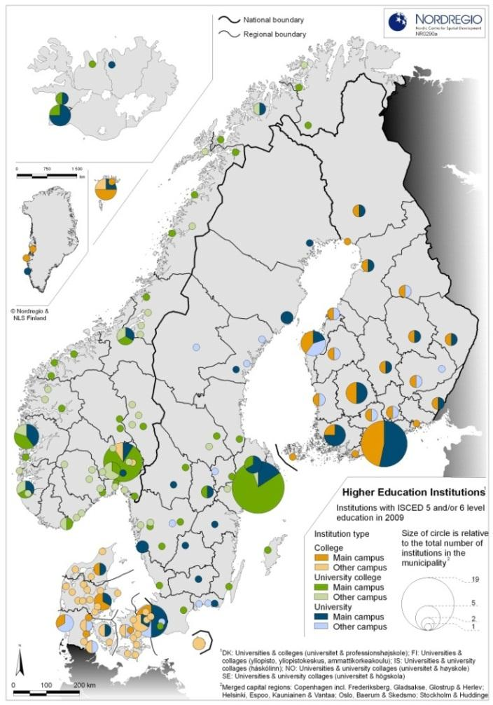 er har stärkt regionens kompetens och FoU. Detta har resulterat i specialkompetenser inom t.ex.