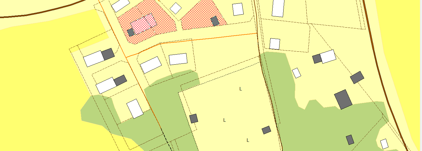 fastighetsyta: 3:71-1120m2, 3:73 956m2, 3:74-1241m2, totalt 3317m2. Byggnader: 1st byggnad med 4st lägenheter, 1st Förrådsbyggnad, 1st Carport - 3st platser.