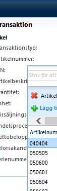 4.9.2 Lägg till artiklar 4.