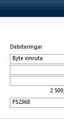 1 Främmande/Externt arbete Fyll i en beskrivning av utfört arbete Ange extern nettokostnad exklusive moms och