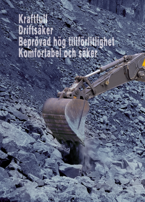 Avancerad teknik har fört fram Volvos grävmaskiner till toppen när det gäller