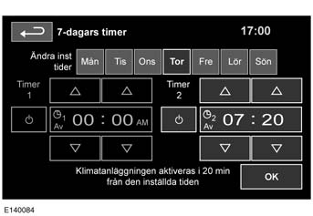 Värme och ventilation EXTRA VÄRMARE Fordonet kan vara försett med en extravärmare som drivs med bränsle från bränsletanken. Värmaren fungerar endast vid låg omgivande temperatur.