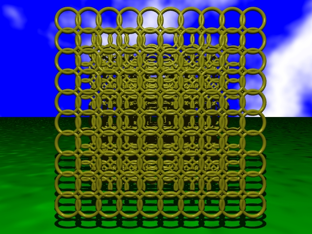 Figur 6-8. Torus i ett tre-dimensionellt mönster.