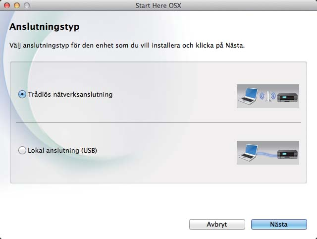 Trådlöst nätverk Mintosh Instller drivrutinern oh progrmvrn (M OS X v10.6.8,