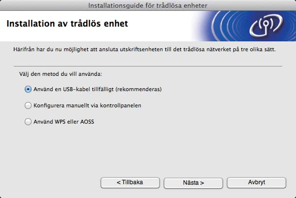 15 Instller MFL-Pro Suite Sätt i d-skivn i d-läsren. Duelklik på ikonen Strt Here OSX för tt instller.