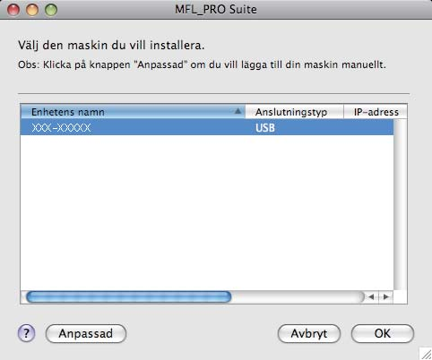 USB Mintosh För nvänre v USB-gränssnitt (M OS X 10.4.11-10.6.x) 11 Innn u instllerr 12 Instller MFL-Pro Suite Kontroller tt mskinen oh tt Mintoshtorn är PÅ.