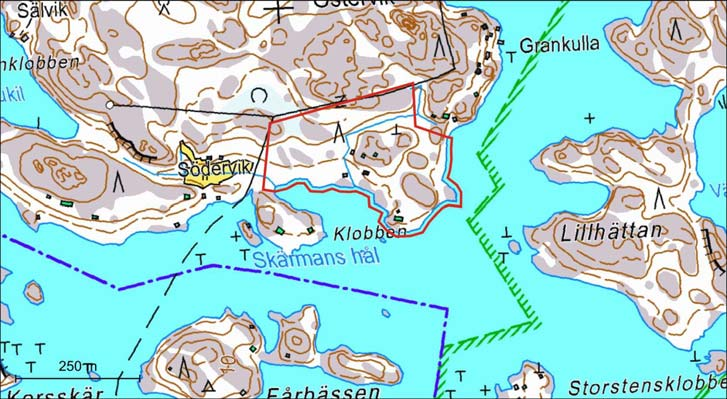 3. Beskrivning av området och planeringssituation 3.1 Den byggda miljön På planändringsområdet finns fem gamla byggnader. Huvudbyggnaden är bygg före 1980-talet.