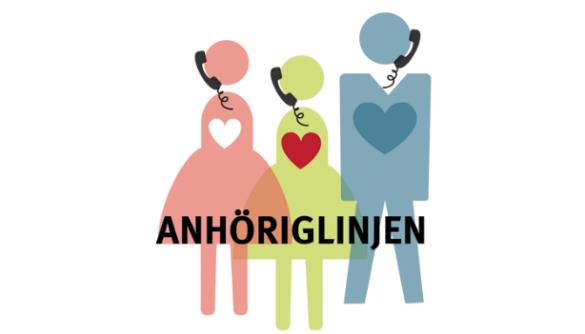 Anhöriglinjen 0200-239 500 Telefontid: Måndag, tisdag, torsdag och fredag 10.00 12.00 samt 13.30 15.00. Onsdag 19.00 21.00. Behöver du råd och stöd i din situation som anhörig?