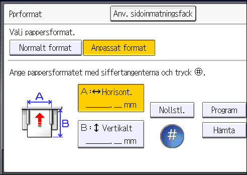 Kopiera på kuvert Kopiera på kuvert I det här avsnittet beskrivs hur du kopierar på kuvert av både standardformat och anpassade format.