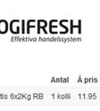 Sid 9 Beställa För att komma till beställning,, går du först till varukorgen (se avsnitt a om varukorgen) ), och där klickar du Gå till orderläggning Lämna meddelanden I rutan meddelande/produkt