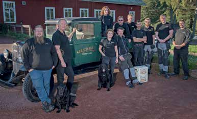 Marknadsföringsbroschyr Den här broschyren berättar kort om företaget om bakgrund, vision, marknader och ekonomisk utveckling.