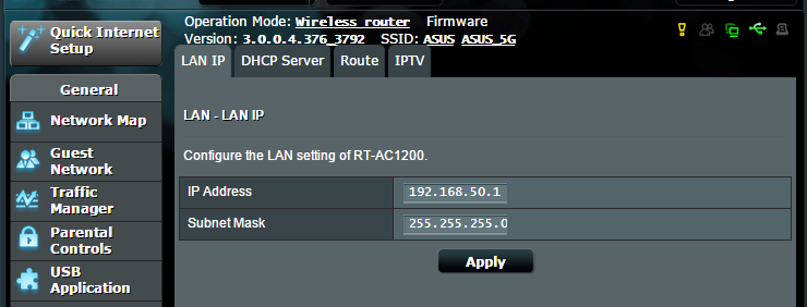 Wireless multicast forwarding (Trådlös multicastvidarebefordring): Välj Enable (Aktivera) för att tillåta att den trådlösa routern vidarebefordrar multicast-trafik till andra trådlösa enheter som