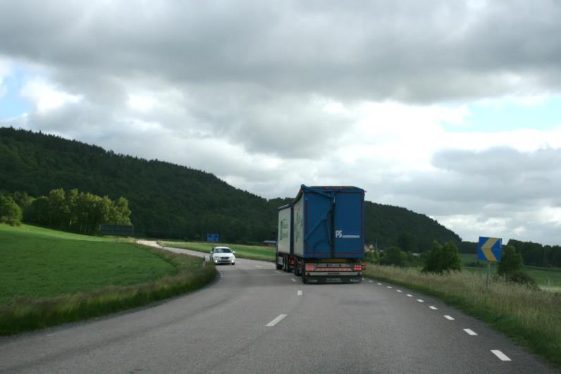 Oskyddade trafikanter i blandtrafik (V5) Där väg 41 löper genom orterna Horred, Björketorp och Sundholmen och i utkanten av Derome har vägen en lokal karaktär och funktion vilket gör att oskyddade
