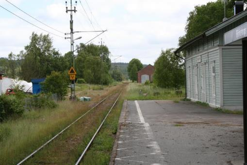 Figur 41: Perrongen i Björketorp.