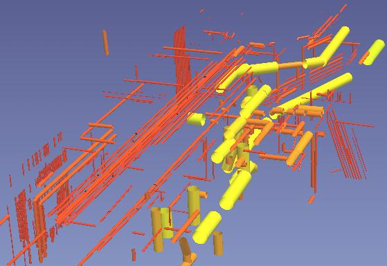 Figur 10. Automatiskt genererad modell från EdgeWise Plant.