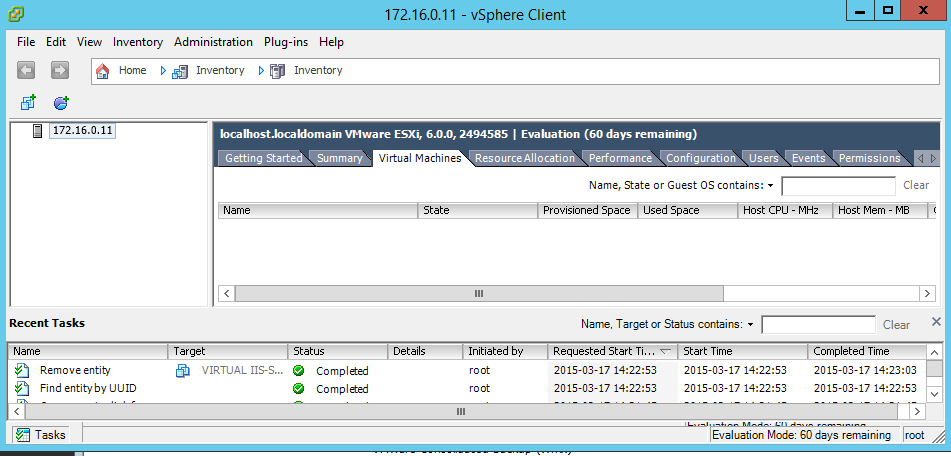 6.1.2 Bilder över migrering till en VMware