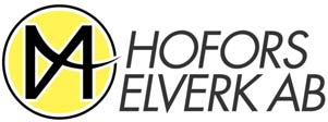 Allmänna avtalsvillkor för anslutning till HoforsNet Parter HoforsNet Hofors Elverk AB, Box 153, 813 23 HOFORS 556425 7441 Namn : Adress: Postadress: Org.