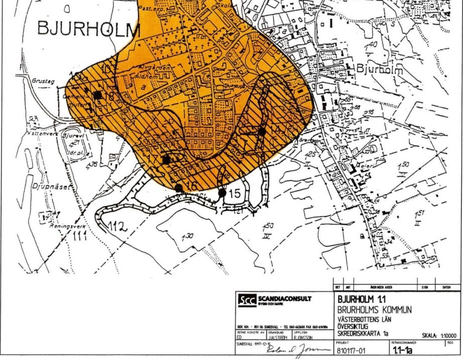 eller slamströmmar. 5.4 Naturmiljö En effekt av ett varmare klimat är att vegetationsperioden förväntas starta tidigare och vara längre i Västerbotten (SGI 2011).