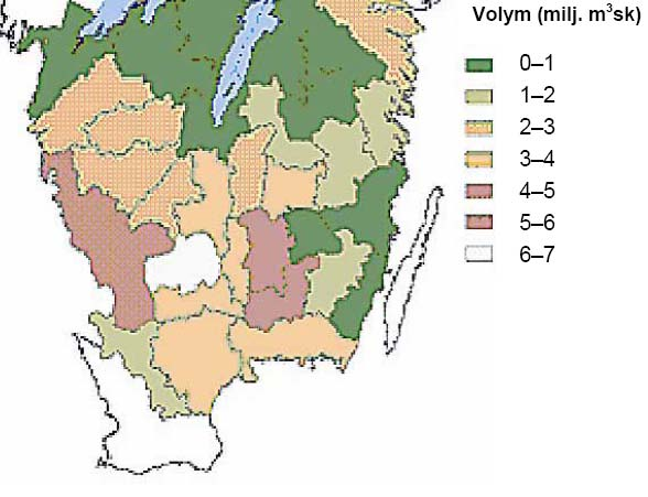 1.3 Undersökningsområde Området som har undersökts är begränsat till en del av Kronobergs Län.